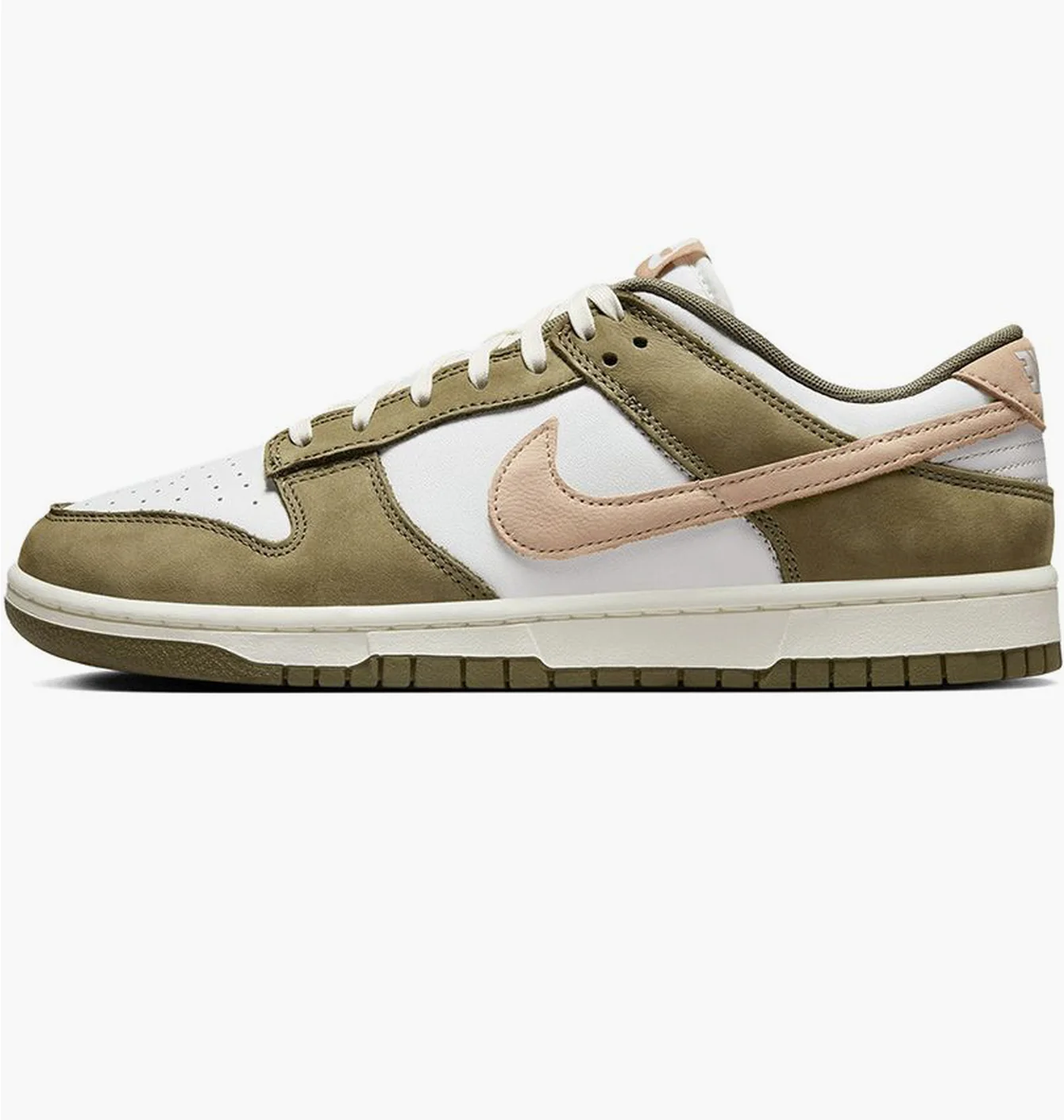 Dunk Low PRM Suede and Leather Sneakers
