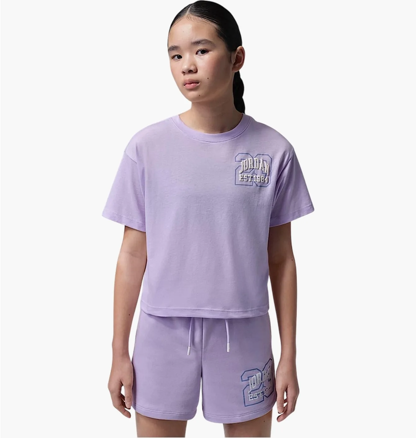 Футболка дитяча Air Jordan Big Secret Garden Collegiate Violet 45F900-P2W