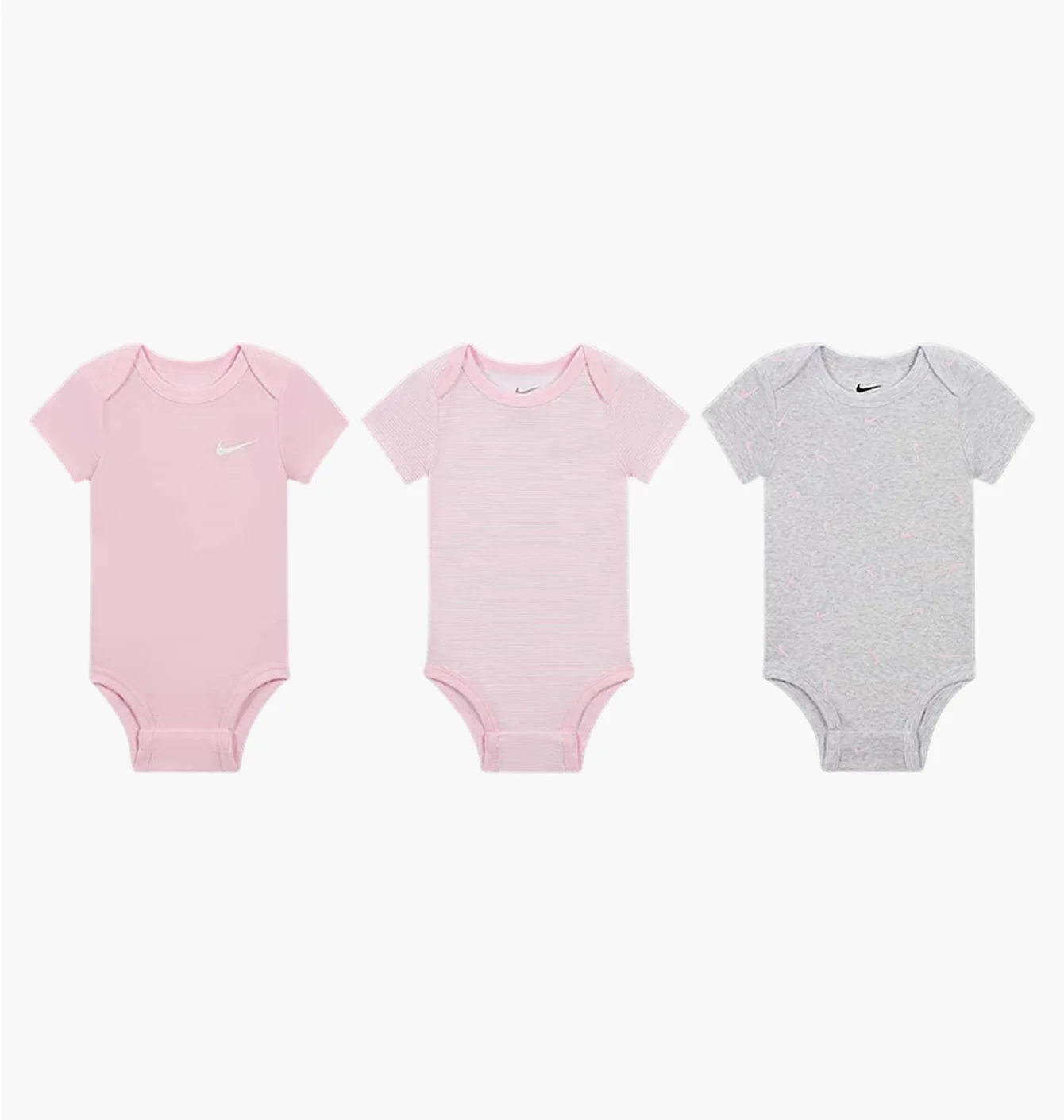 Боді дитячий Nike E1D1 Pink/Grey 56M115-X58