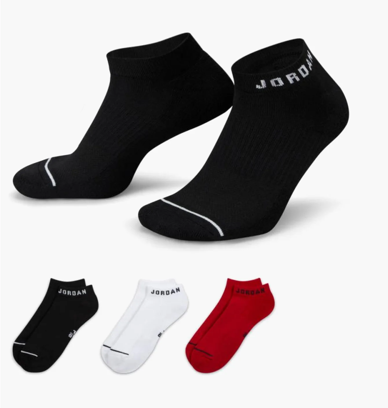 Шкарпетки унісекс Air Jordan Cush Poly Ns (3 пари) 144 Multi DX9656-902