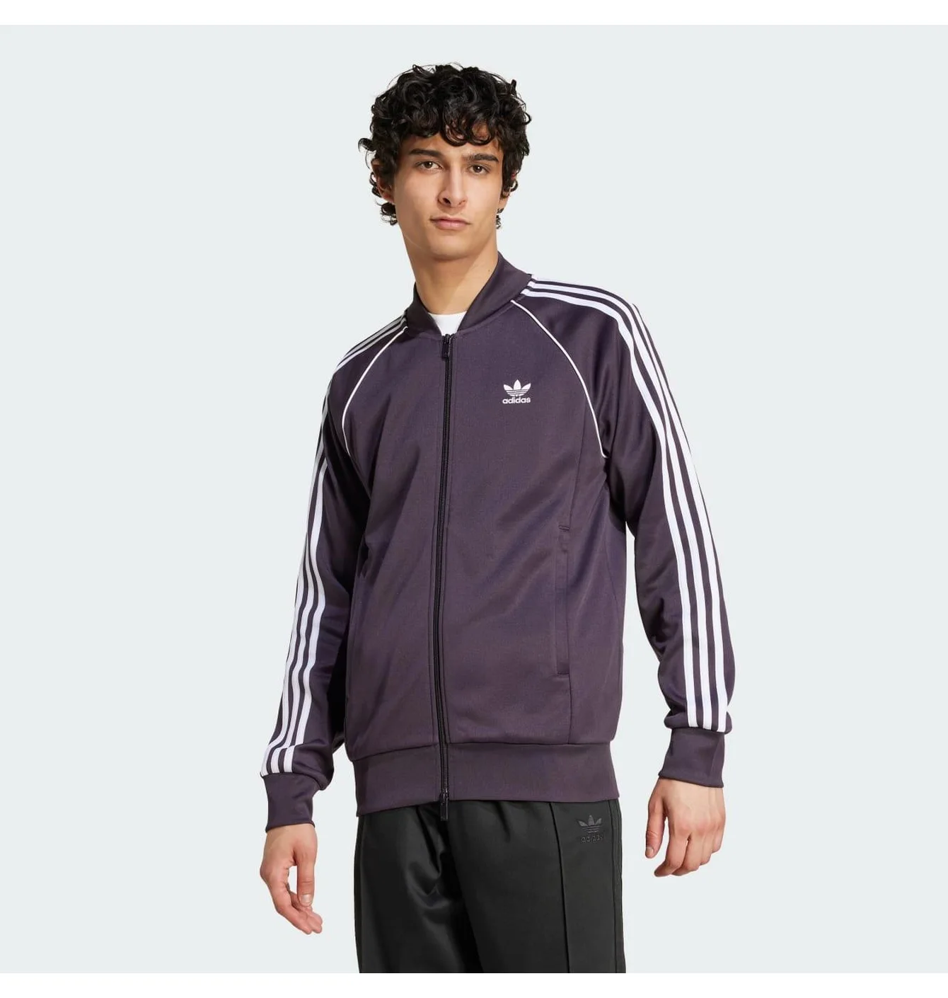 Олімпійка чоловіча Adidas Adicolor Classics Sst Track Jacket Black IY9854