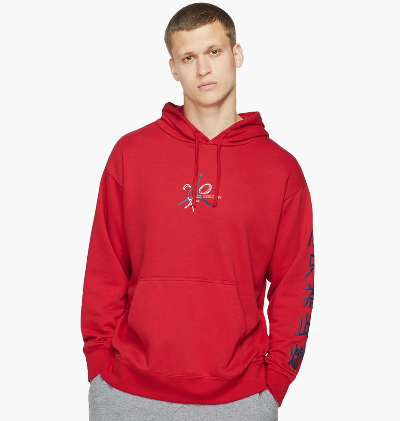 Худі Air Jordan Legacy Fiba Lightweight Pullover Hoodie Red
