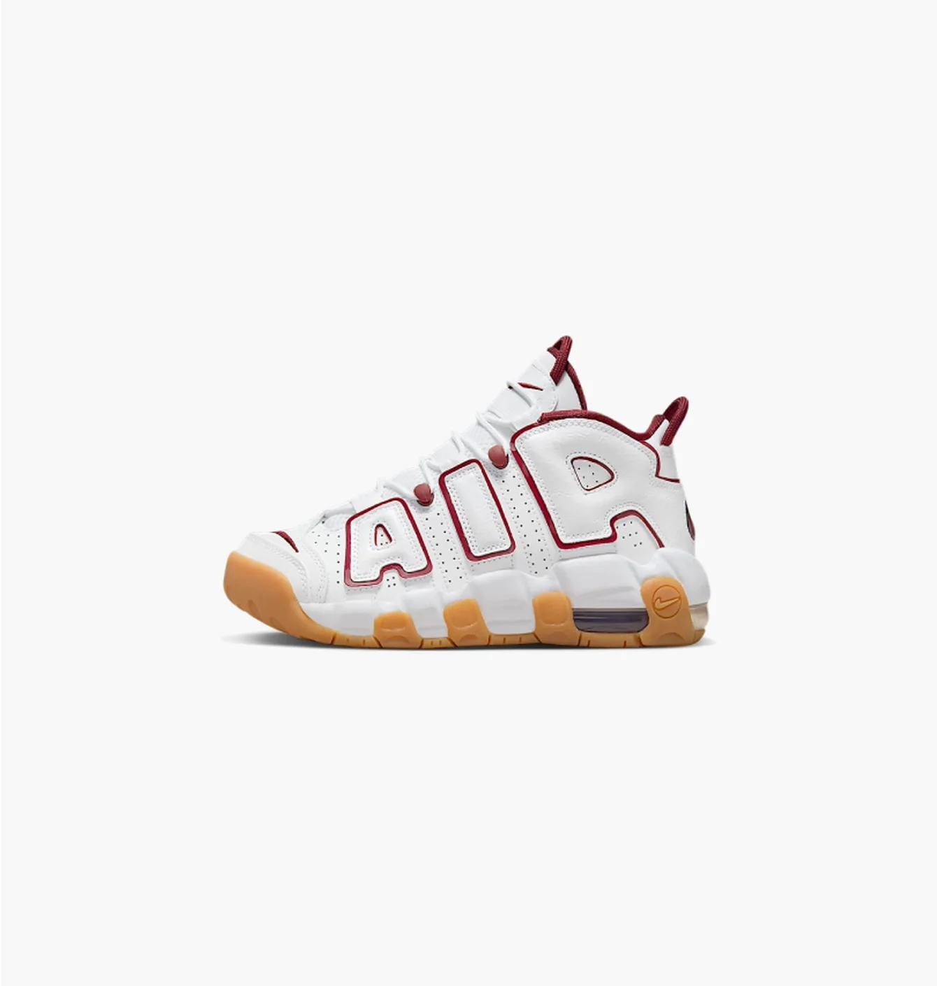 Nike Air More Uptempo Gs Team Gum White