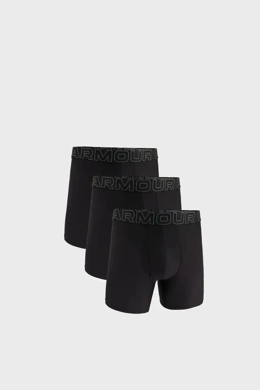 Труси-боксерки чоловічі Under Armour Performance Tech Mesh -Solid 6 3Pk (1383884-001)
