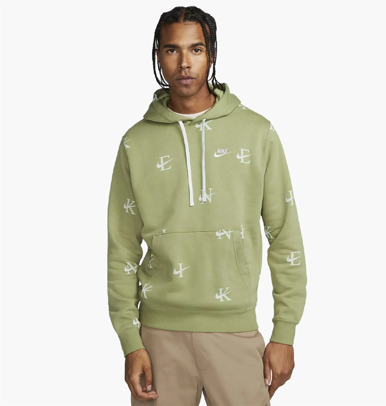 Nike Monogram print hoodie in alligator