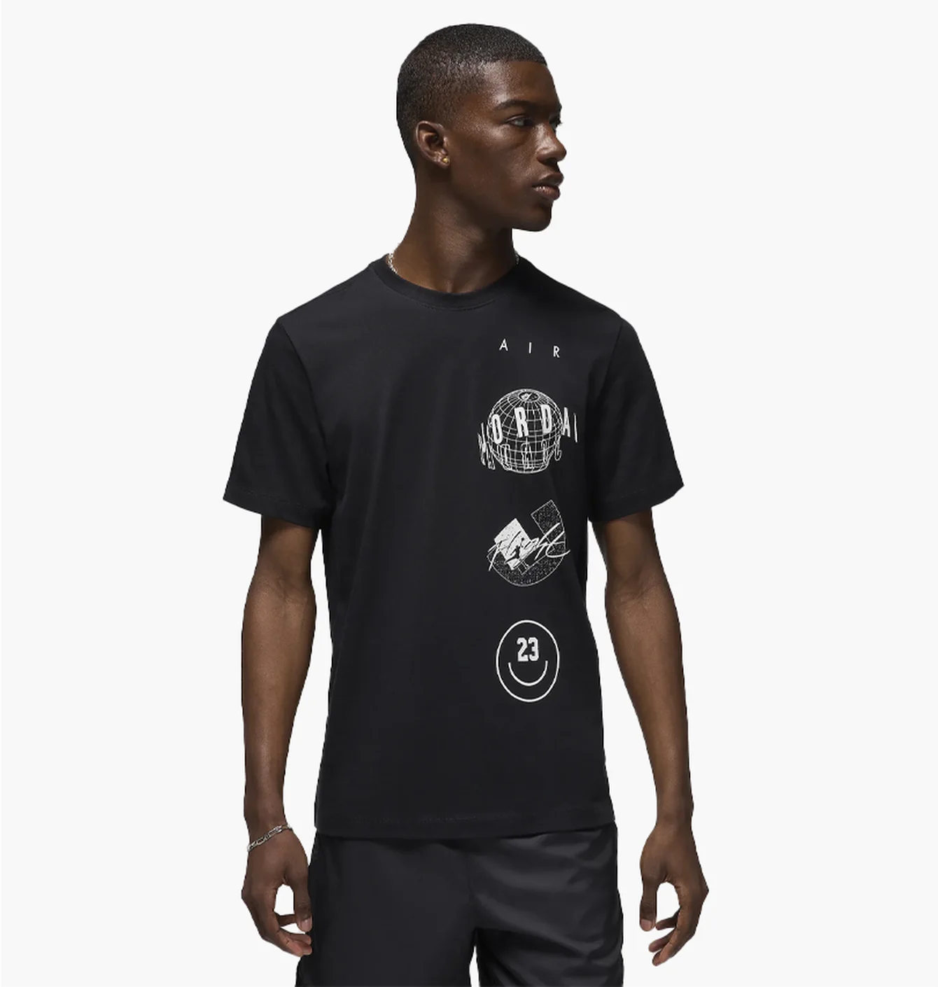 Jordan Brand Logo Stack Black