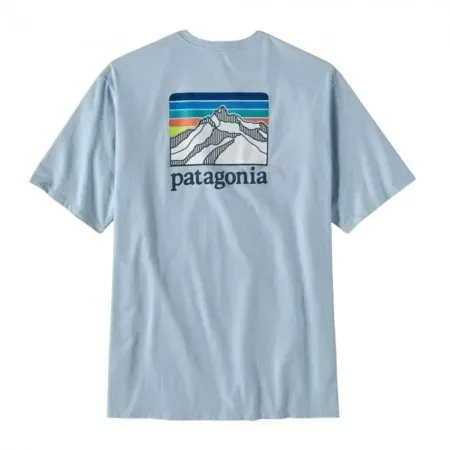 Patagonia Men's Line Logo Ridge Pocket Responsibili-Tee