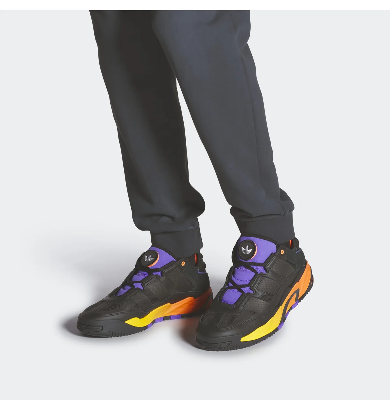 Кросівки чоловічі Adidas Niteball Black FZ5777