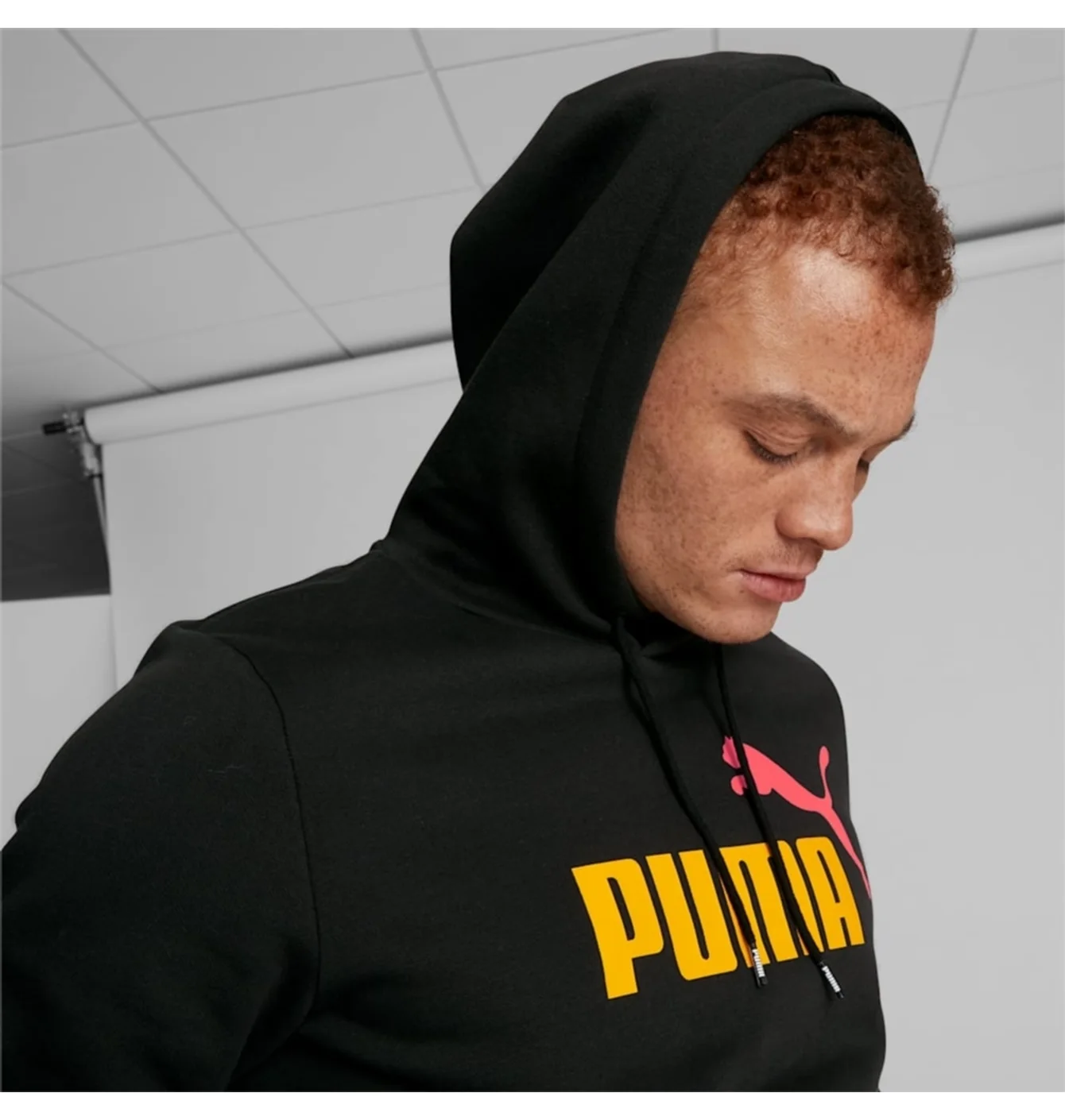 Худі чоловіче Puma Essentials Big Logo Hoodie Black 846849-91