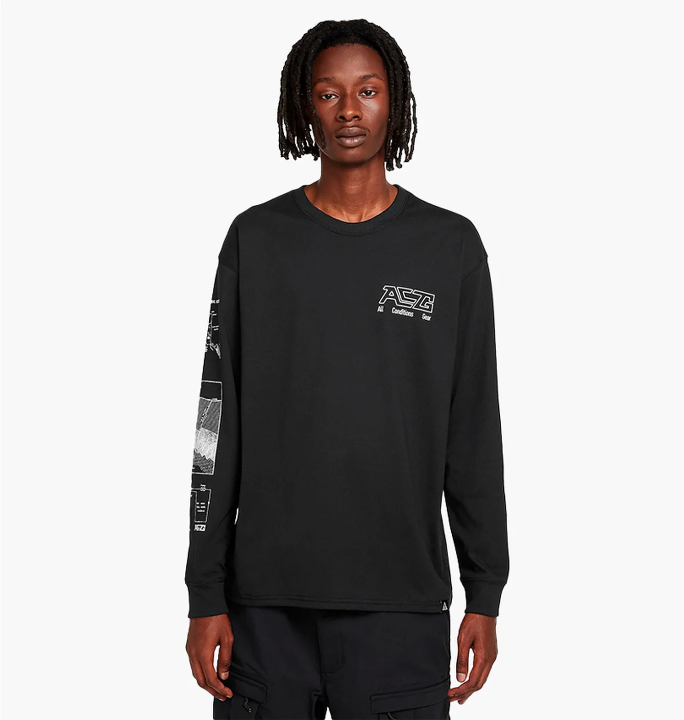 Лонгслів Nike ACG (чорний)