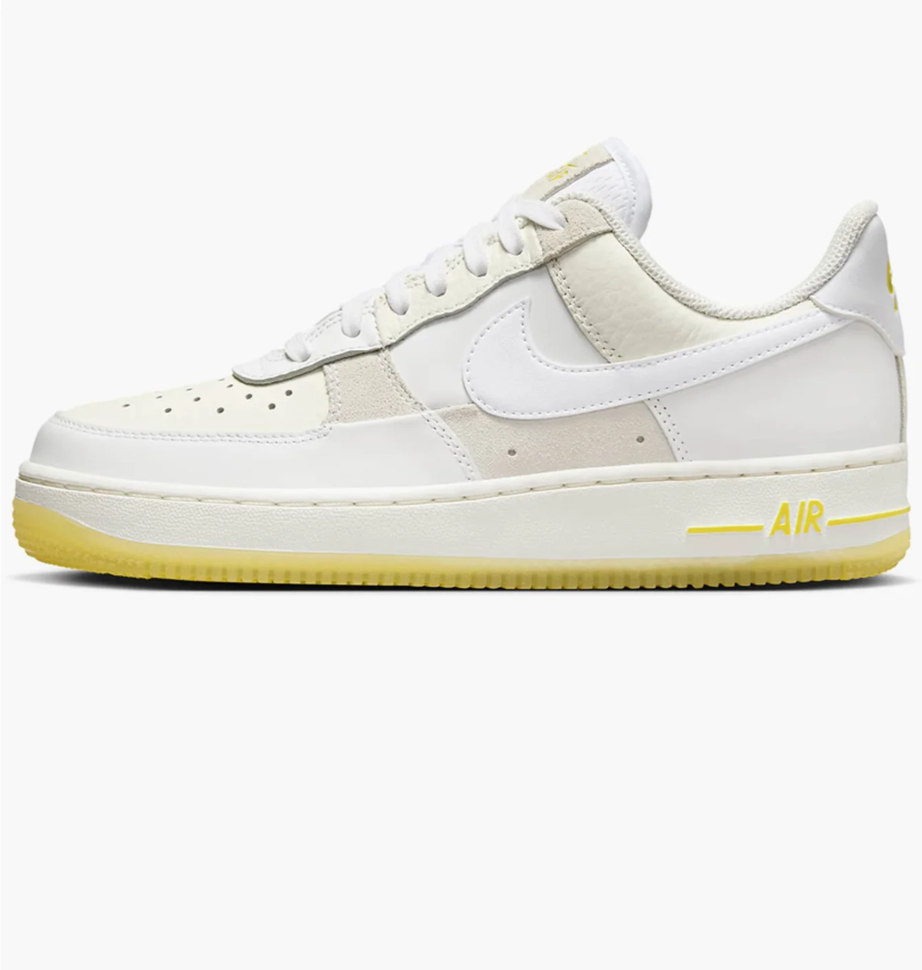 Nike Air Force 1 Low '07 UV Reactive Patchwork White Multicolor Yellow (W)