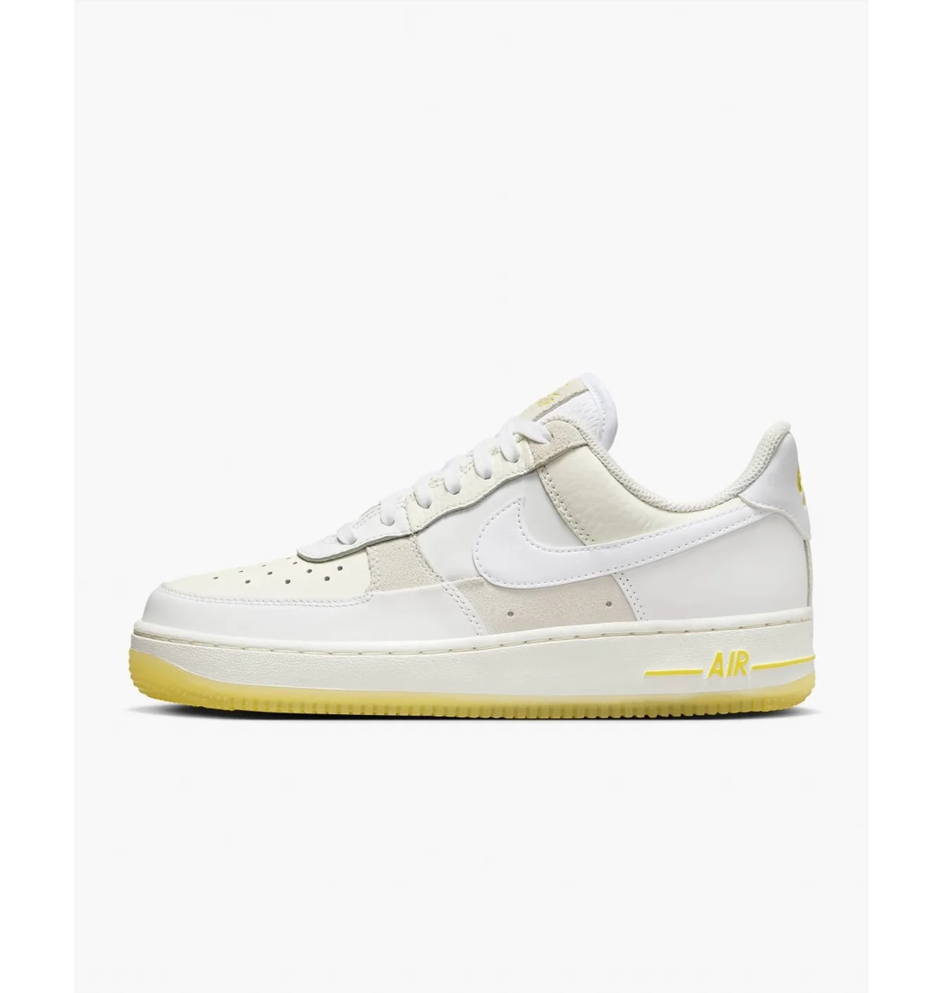 Nike Air Force 1 Low '07 UV Reactive Patchwork White Multicolor Yellow (W)