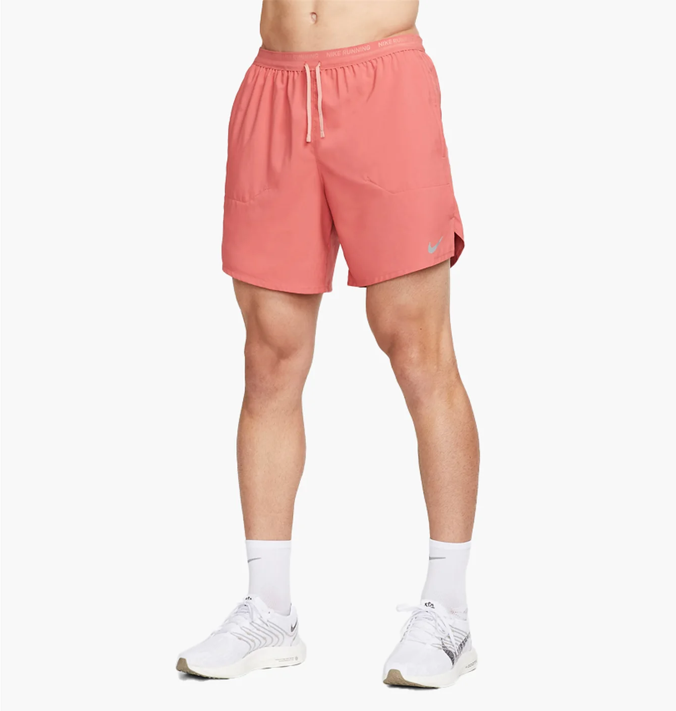 Шорти чоловічі Nike Stride Dri-Fit 7 2-In-1 Running Shorts Pink DM4759-655