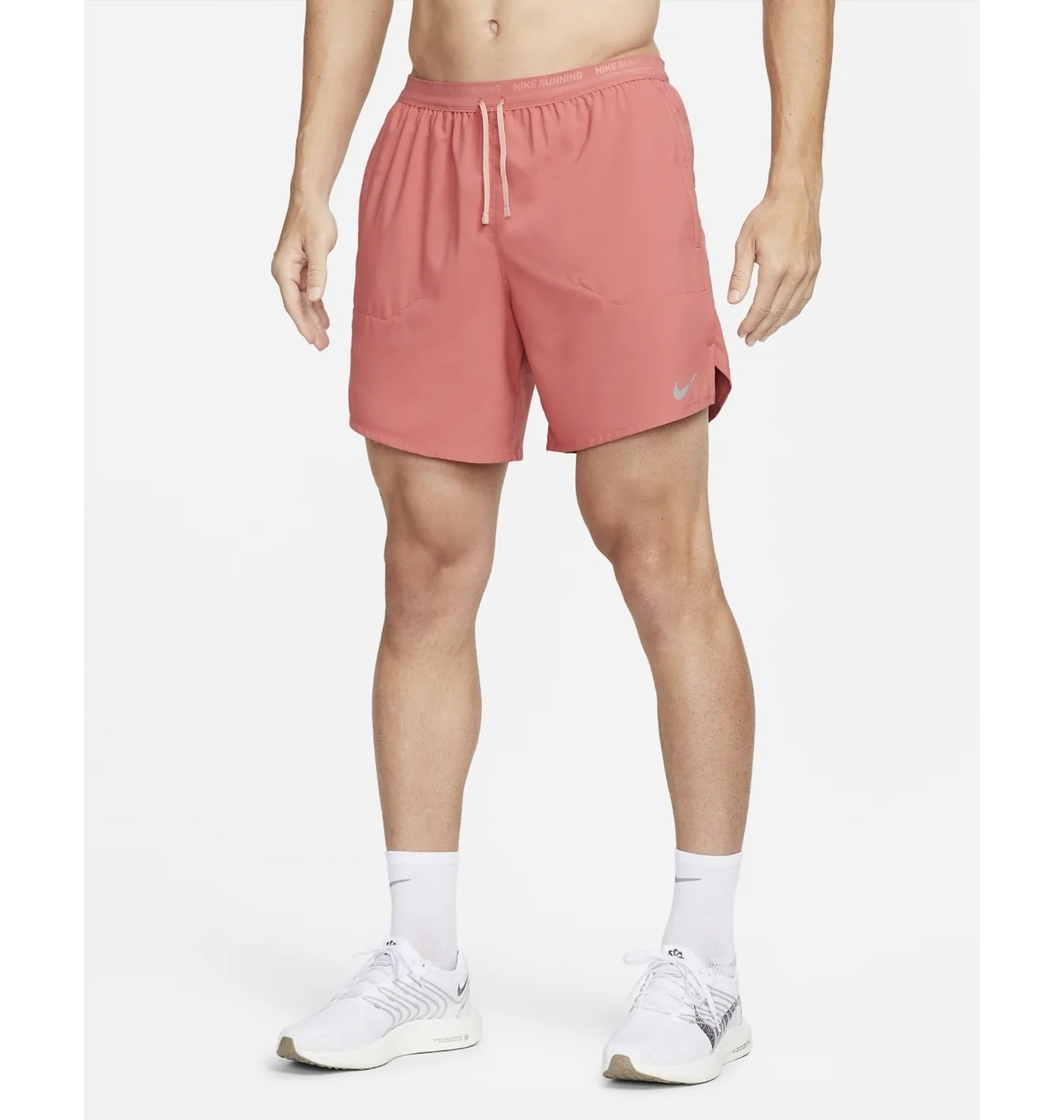 Шорти чоловічі Nike Stride Dri-Fit 7 2-In-1 Running Shorts Pink DM4759-655