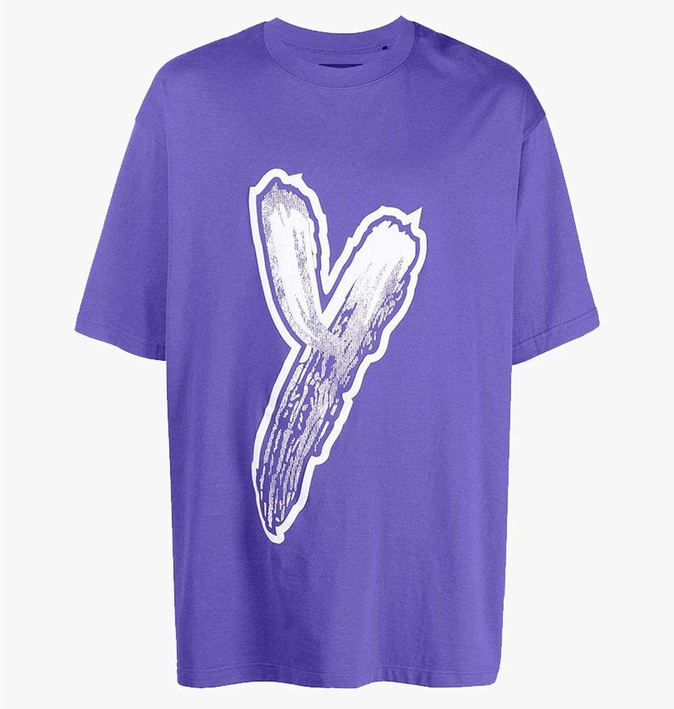 Футболка adidas Y-3 LOGO GFX TEE Oversized Purple