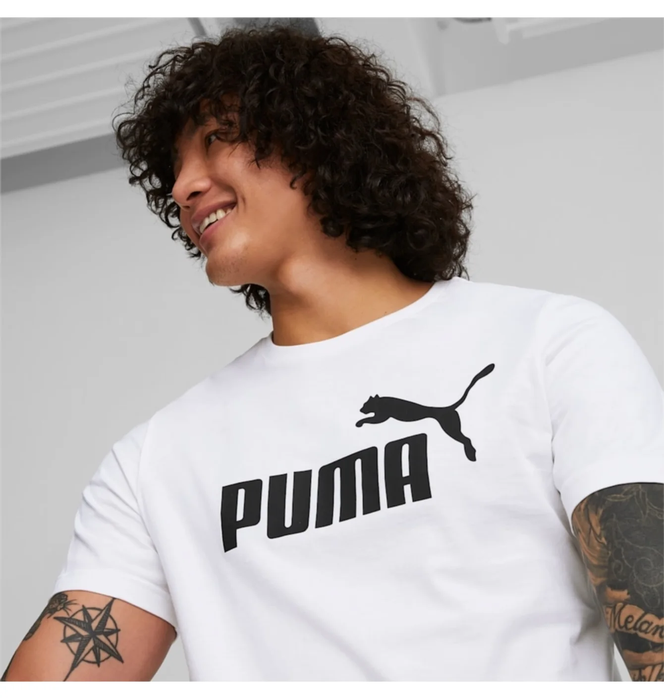 Футболка чоловіча Puma Essentials Logo Tee White 586449-02