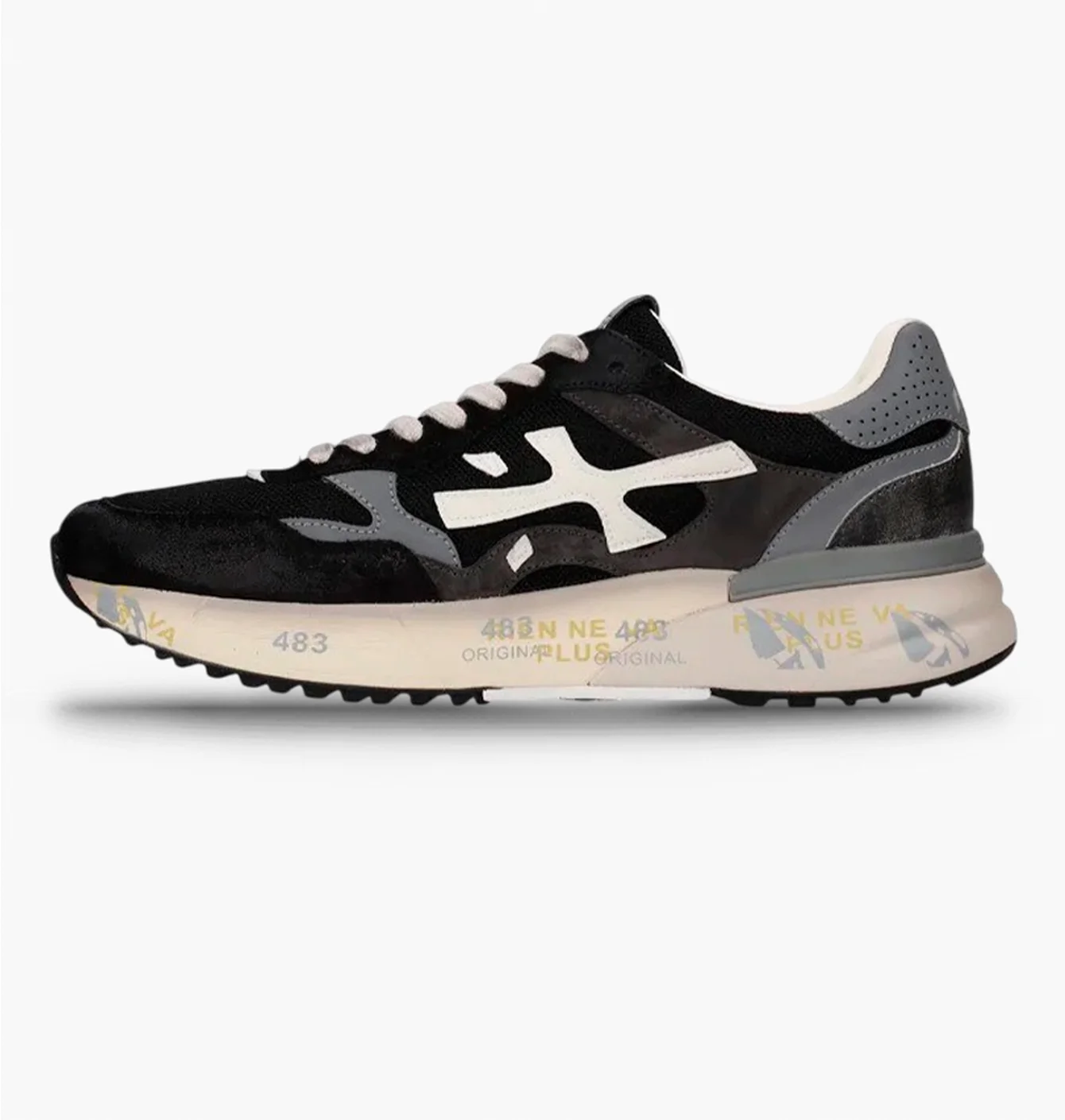 Кросівки чоловічі Premiata Mick Black 8119