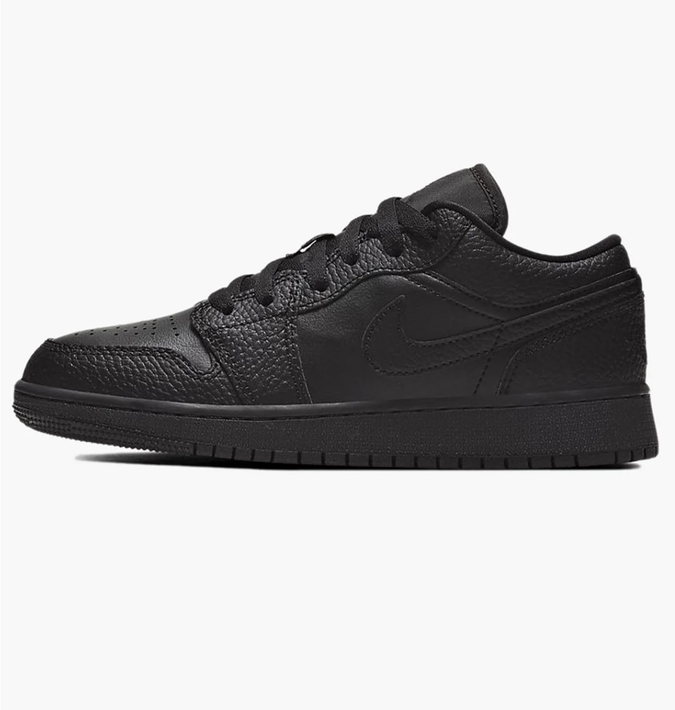 Кросівки дитячі Nike Air Jordan 1 Gs Low Triple Black 553560-091