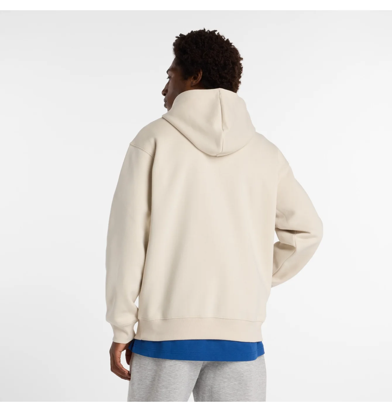 Худі чоловіче New Balance Sport Essentials Fleece Beige MT41511TWF