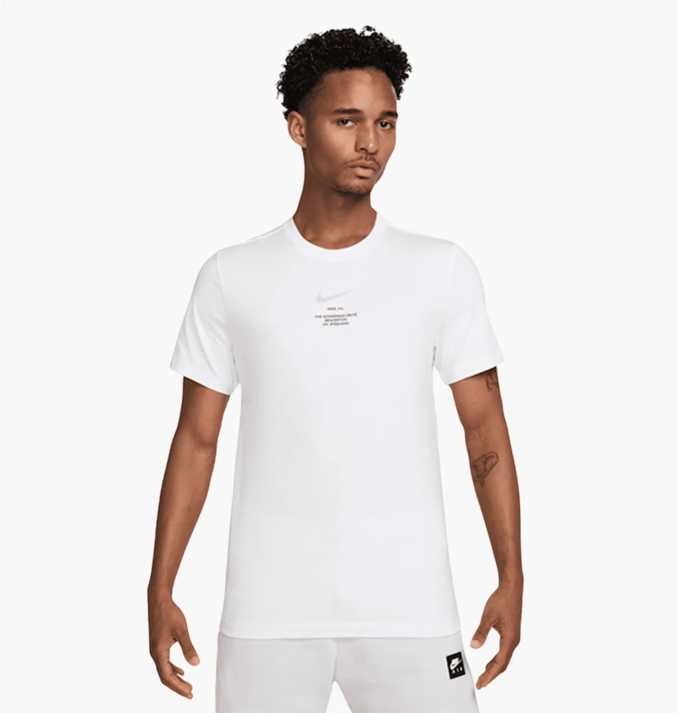 Nike Swoosh White Tee