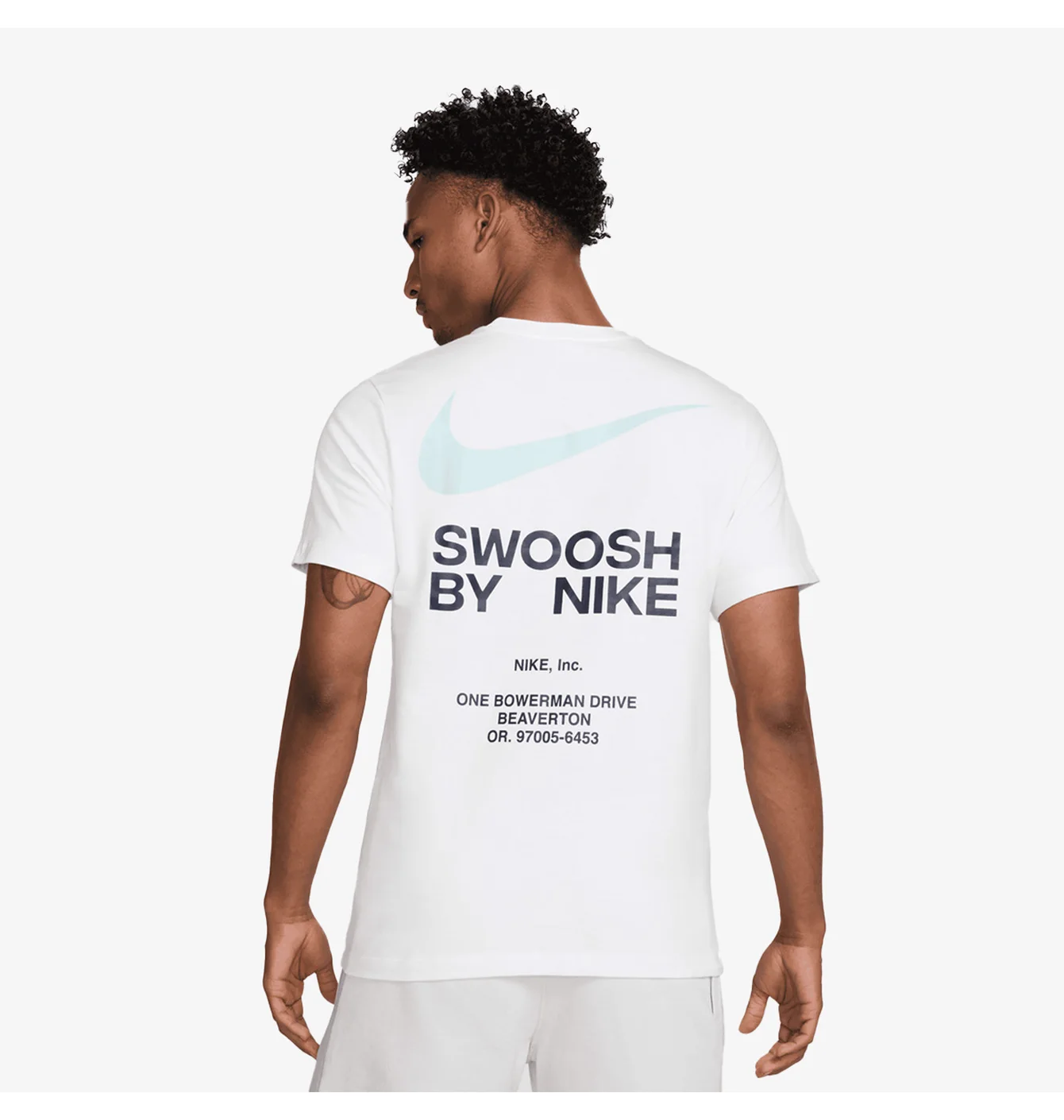 Nike Swoosh White Tee