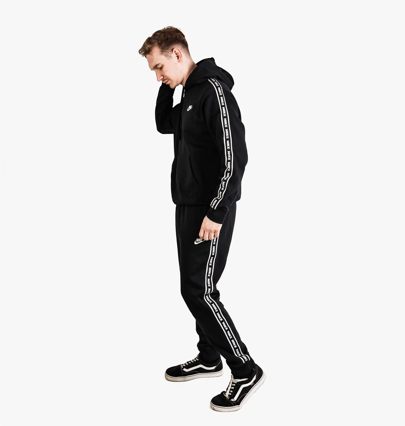 M NK CLUB FLC GX HD TRK SUIT