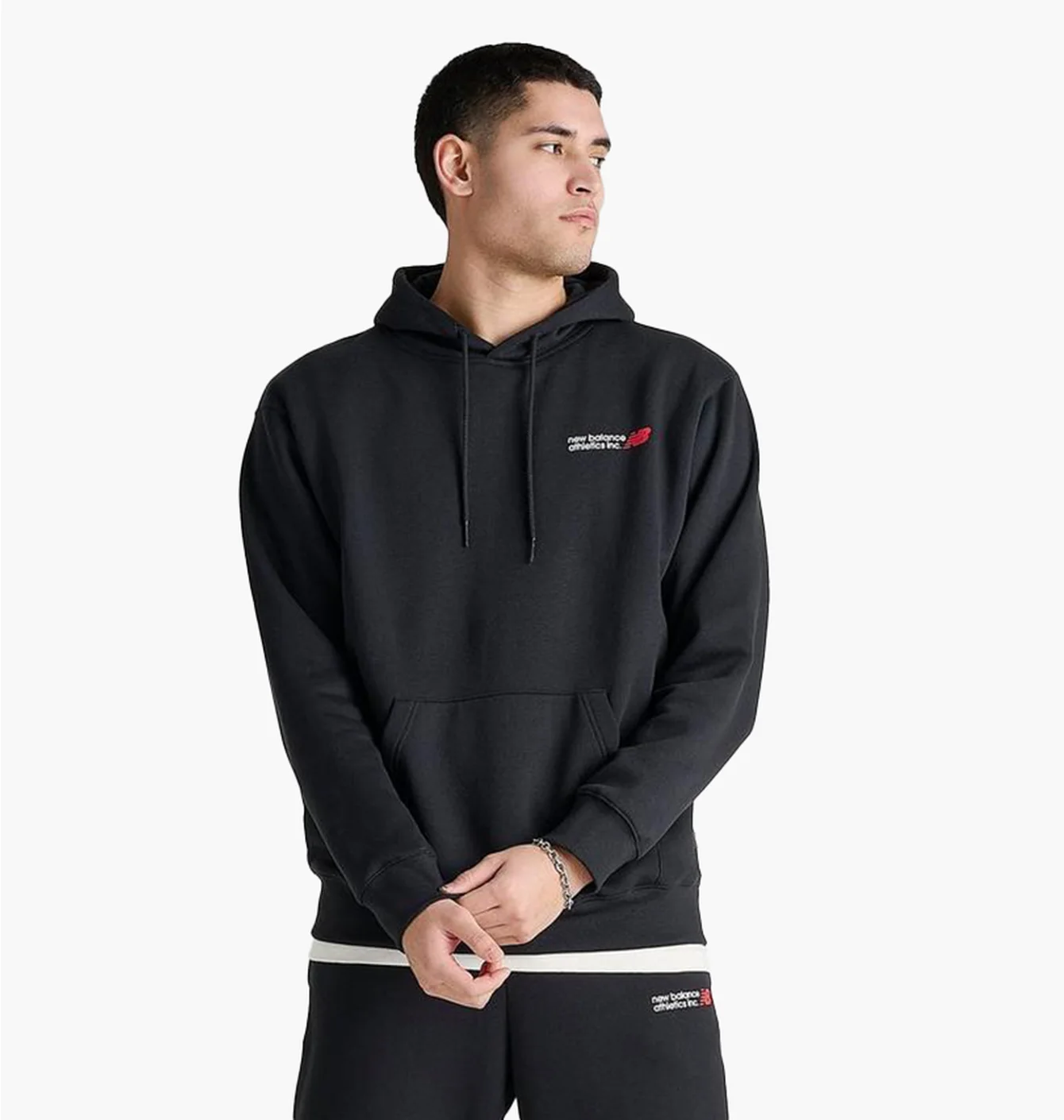 New Balance Fleece Hoodie Black