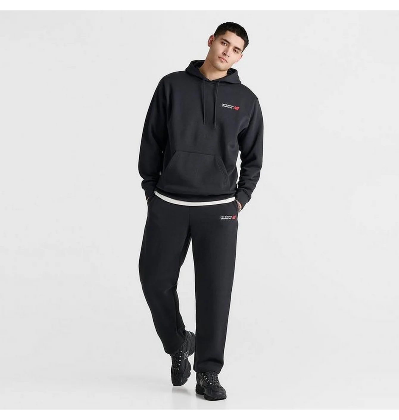 New Balance Fleece Hoodie Black