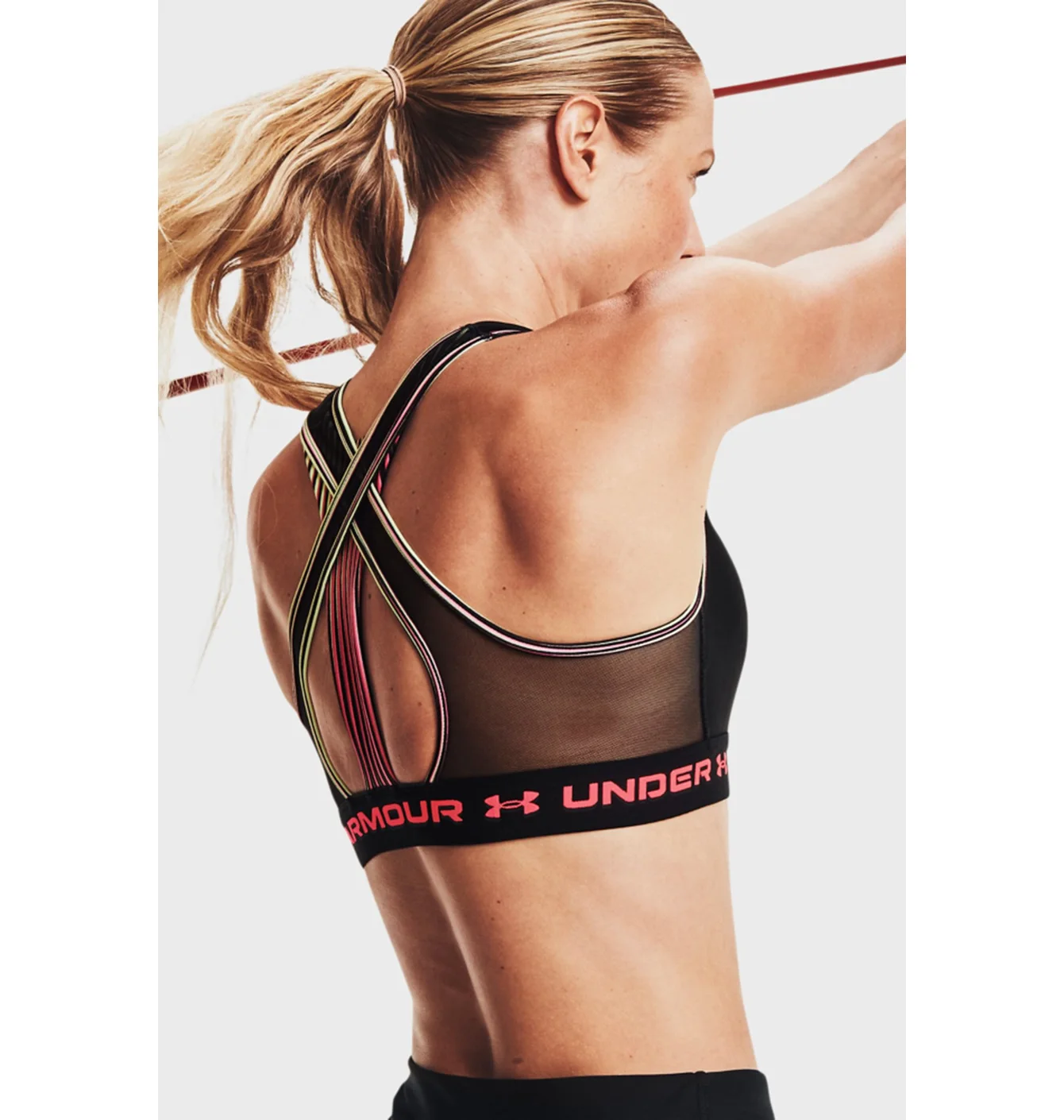 Топ жіночий Under Armour Crossback Black 1365744-001