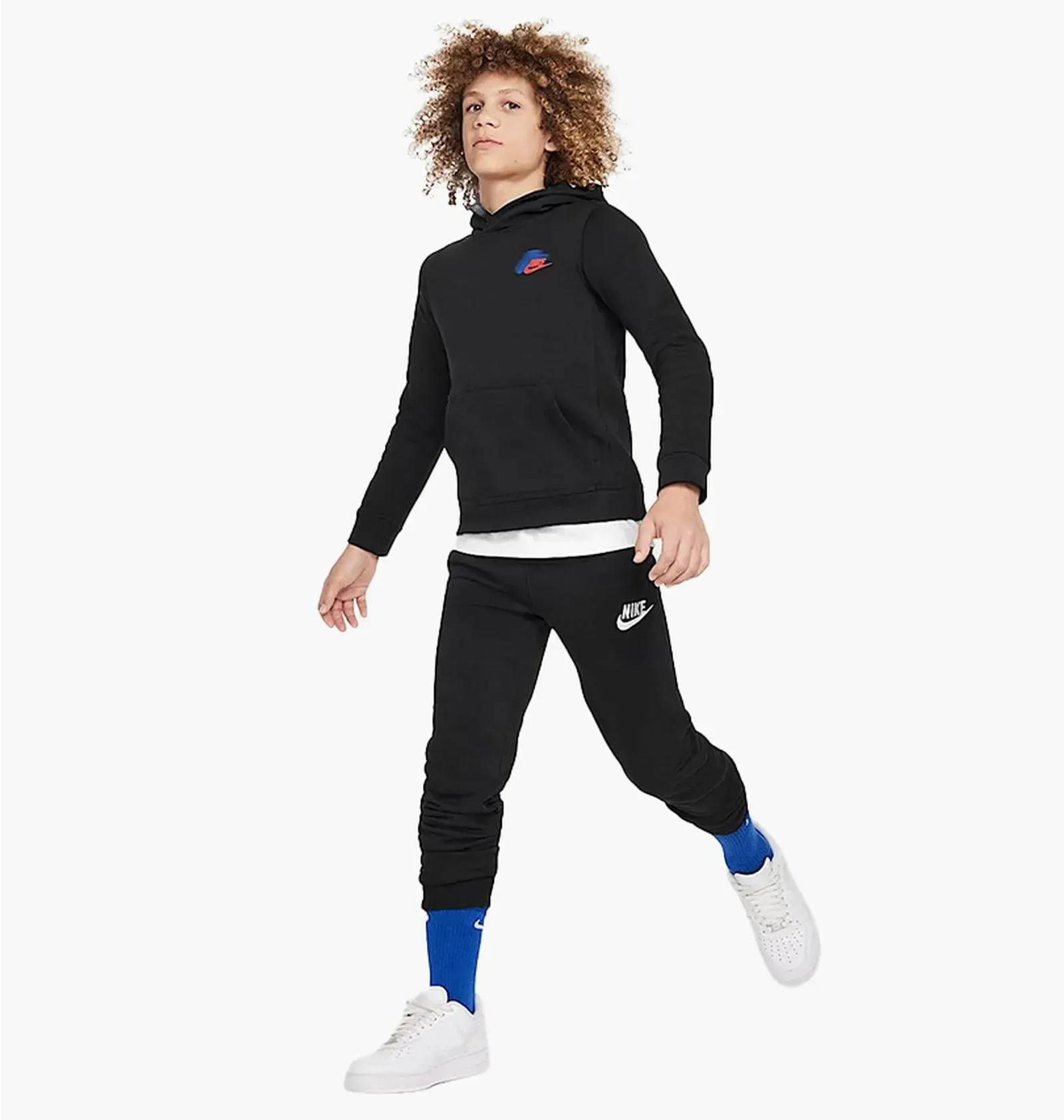 Спортивний костюм дитячий Nike Sportswear Fleece Standard Issue Black (HM4339-010__HM4337-010)