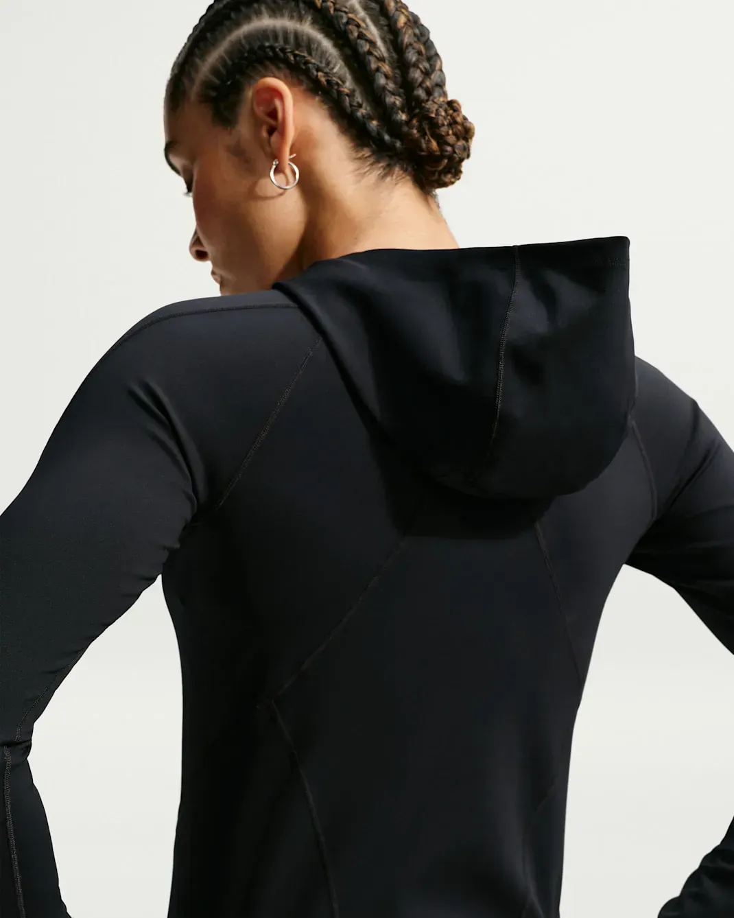 Кофта жіночі Nike Universa Dri-Fit Slim Hooded Long-Sleeve Top (IF0738-010)
