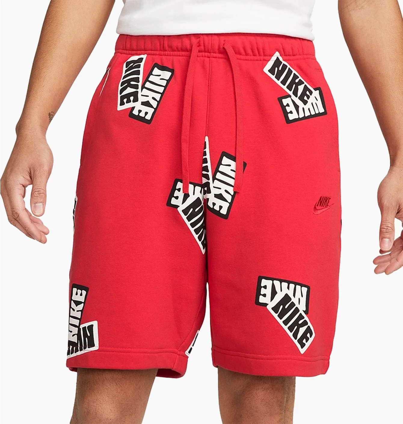 Nike Sportswear Sport Essentials+ French Terry Shorts Red
