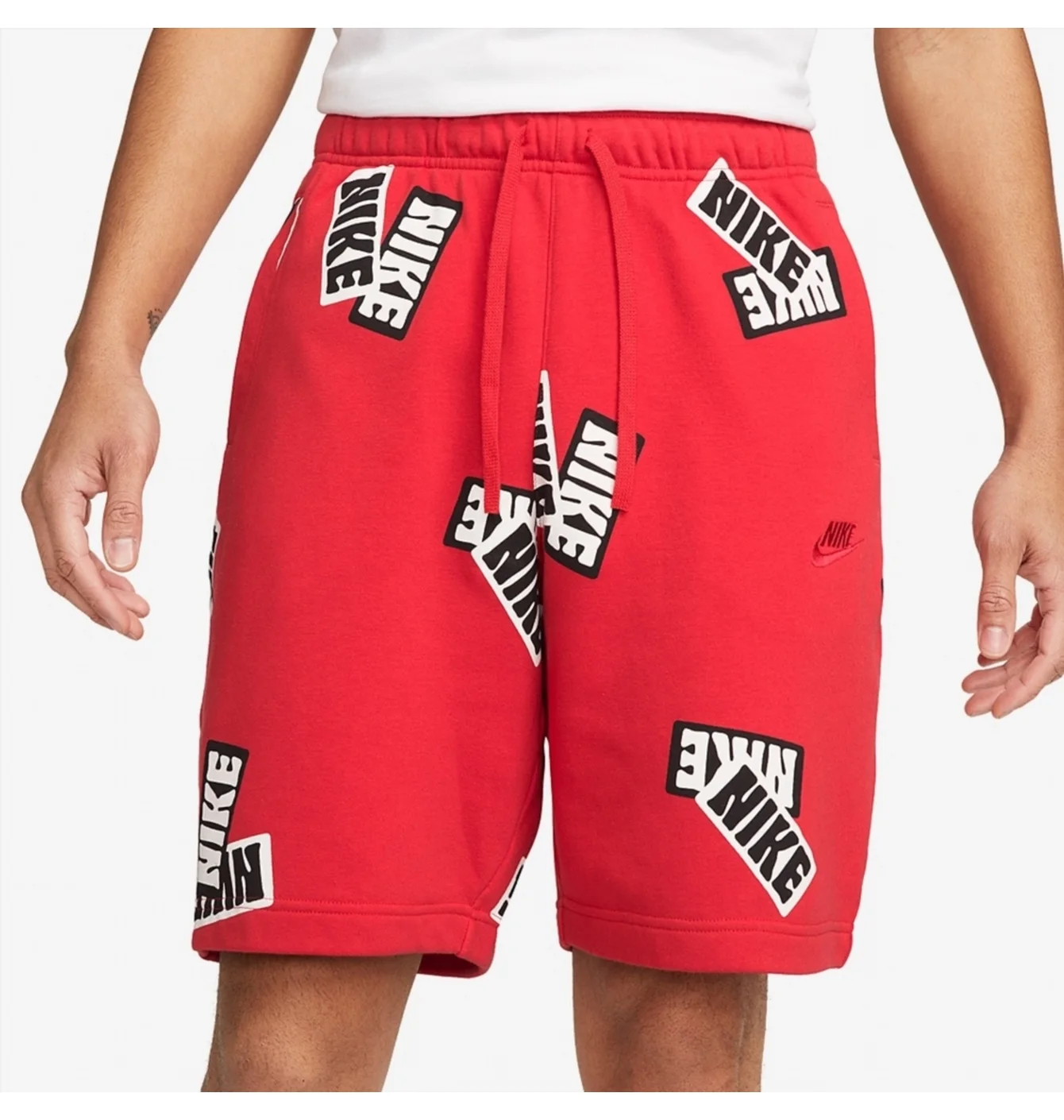 Nike Sportswear Sport Essentials+ French Terry Shorts Red