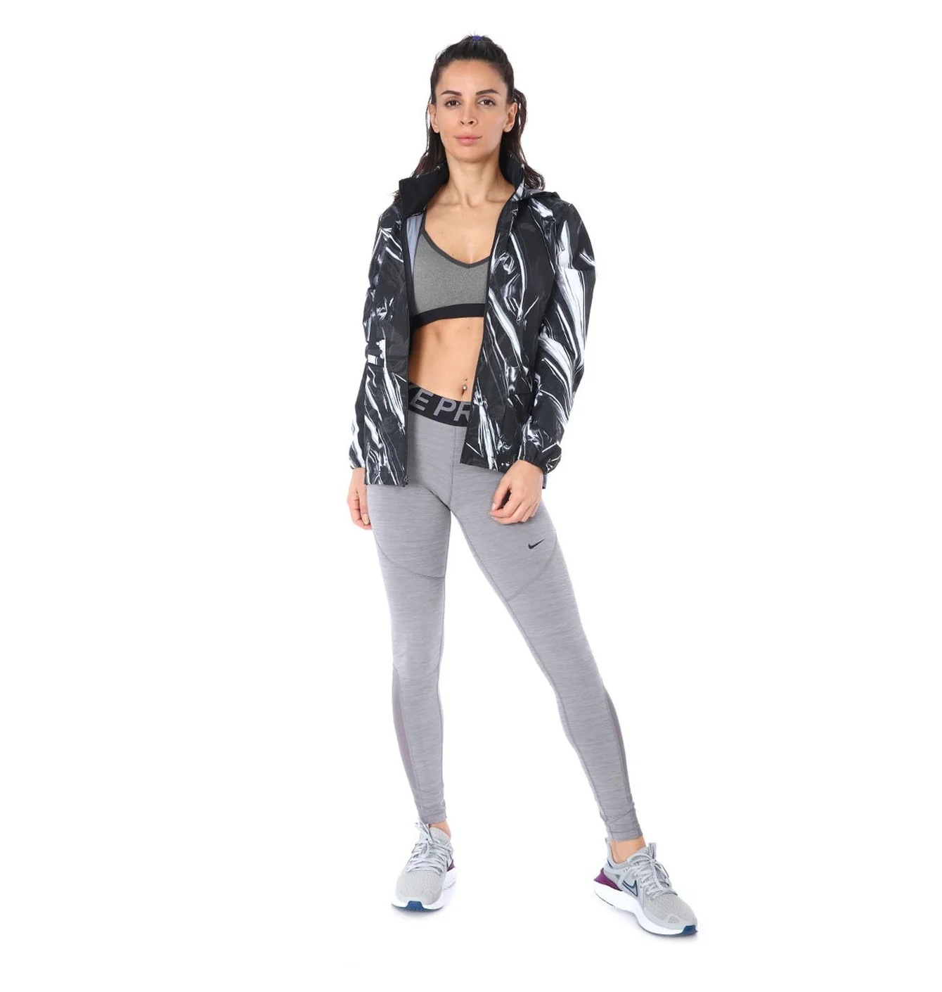 NIKE PRO GREY