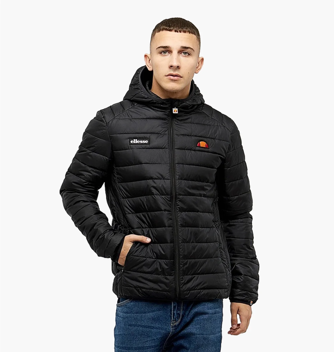 Куртка чоловіча Ellesse Lombardy Full Zip Jacket Black Shs01115-001