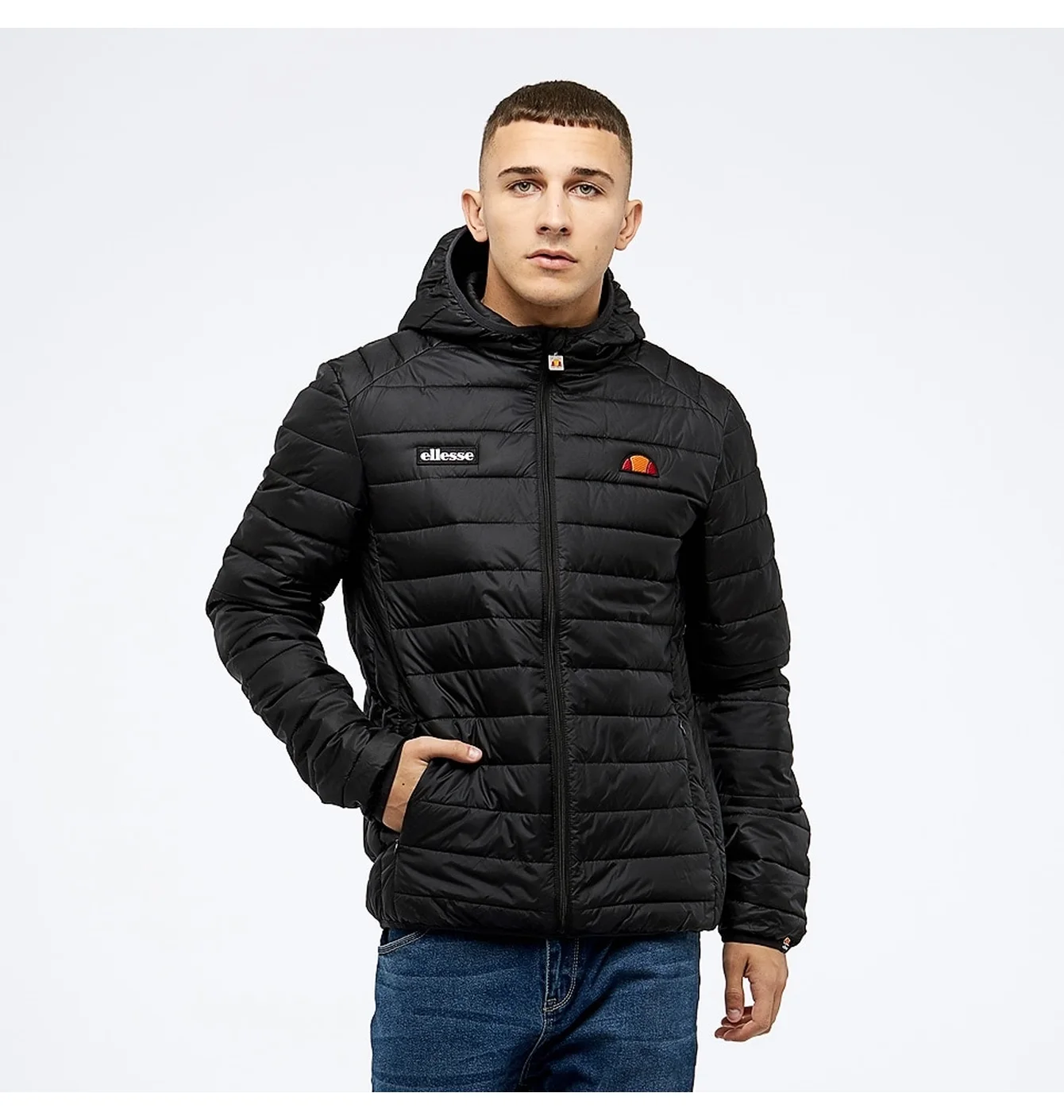 Куртка чоловіча Ellesse Lombardy Full Zip Jacket Black Shs01115-001