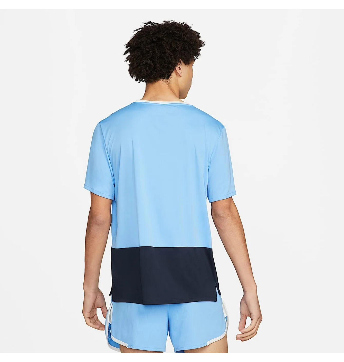 Футболка чоловіча Nike Dri-Fit Heritage Light Blue DM4797-412