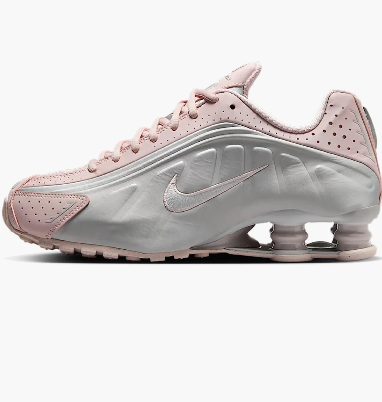 Кросівки жіночі Nike Shox R4 Metallic/Pink AR3565-600