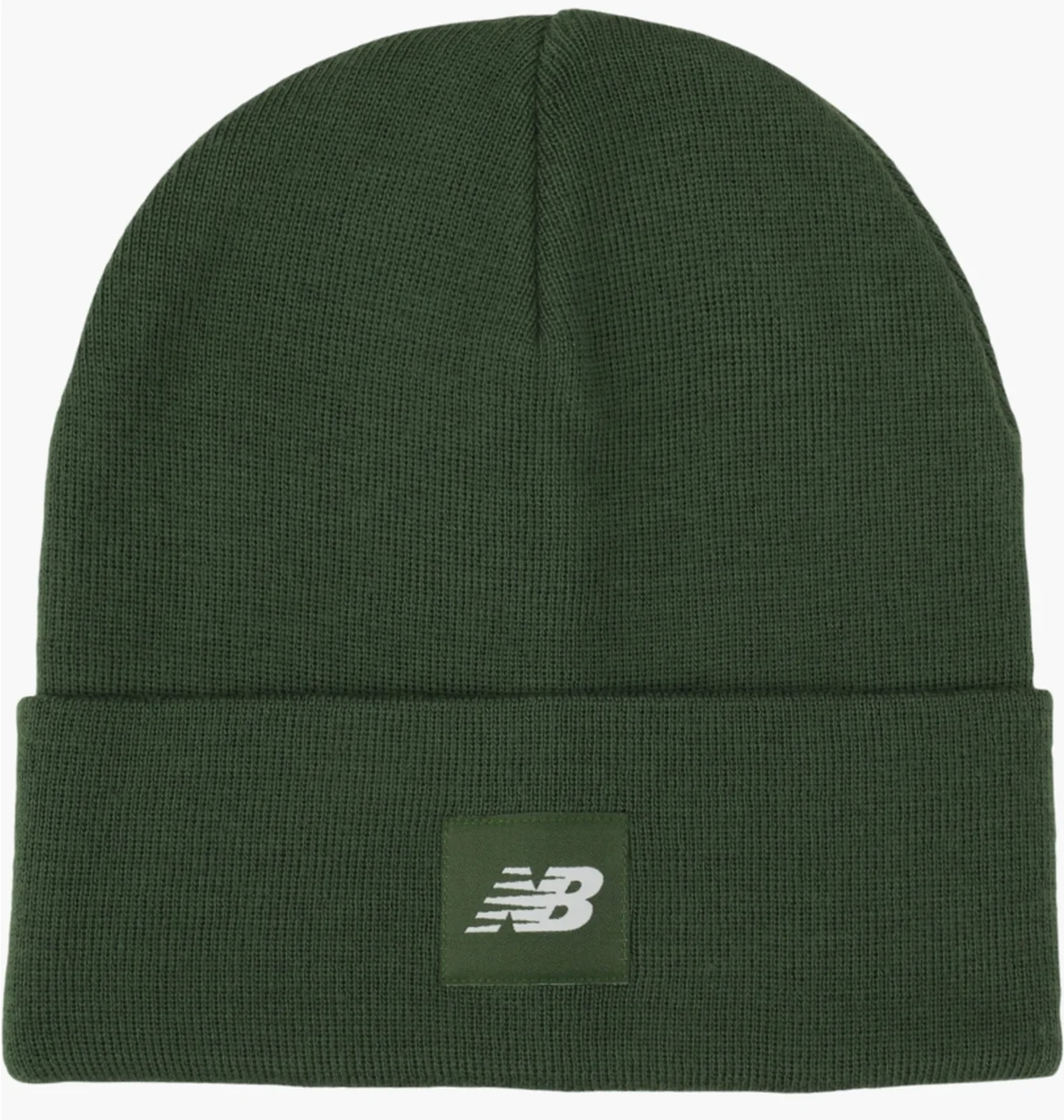 Шапка унісекс New Balance Cuffed Beanie Flying Logo Green LAH13034DAE