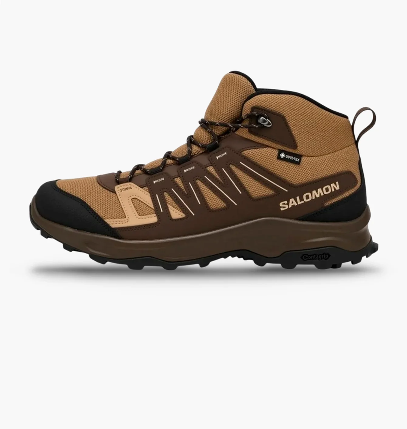 Черевики чоловічі Salomon Grivola Mid Gtx Brown L47983200