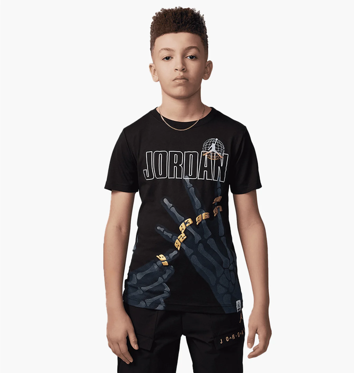 Футболка дитяча Air Jordan Big Roadtrip X-Ray T-Shirt Black 95D729-023