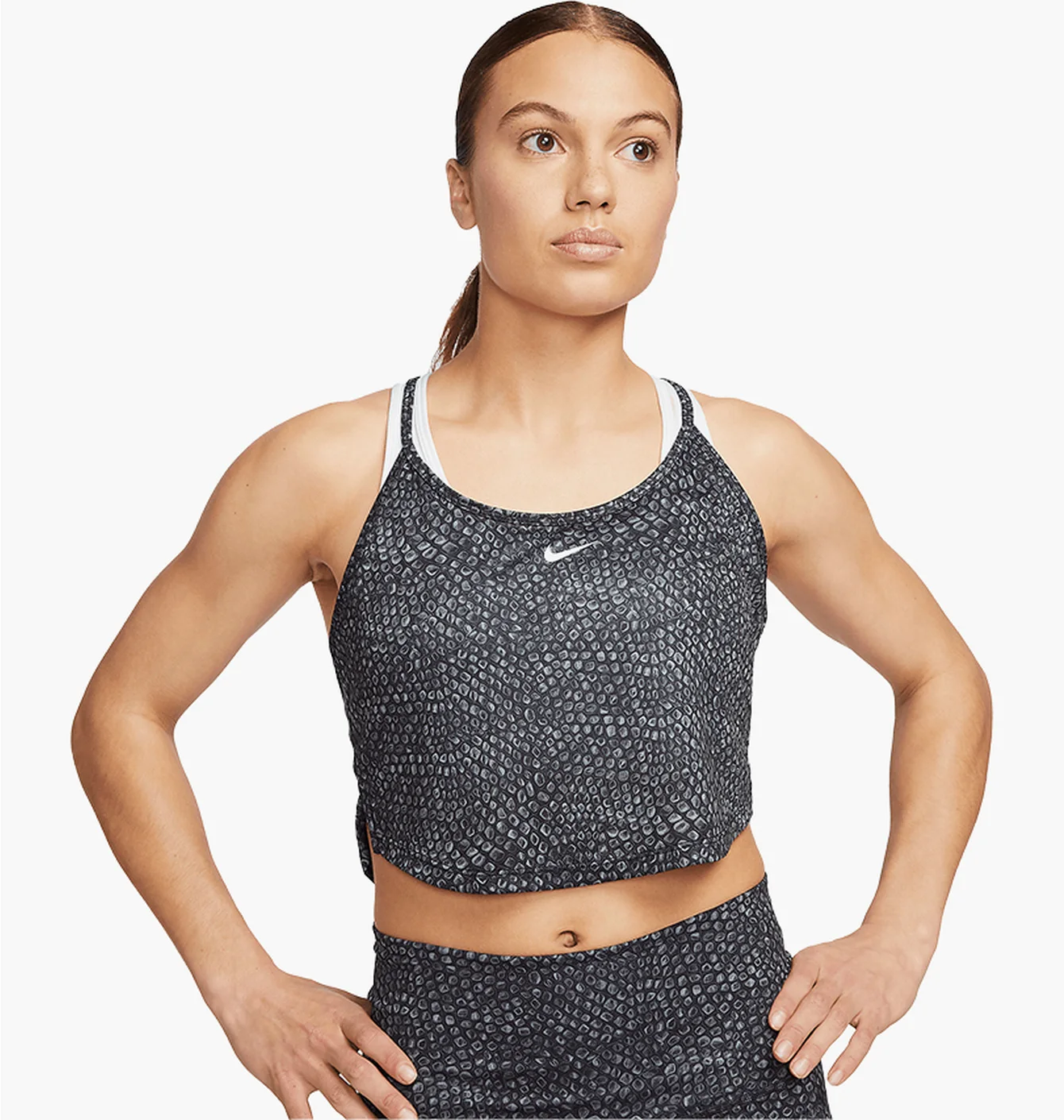 NIKE ONE DRI FIT CROPPED TANK