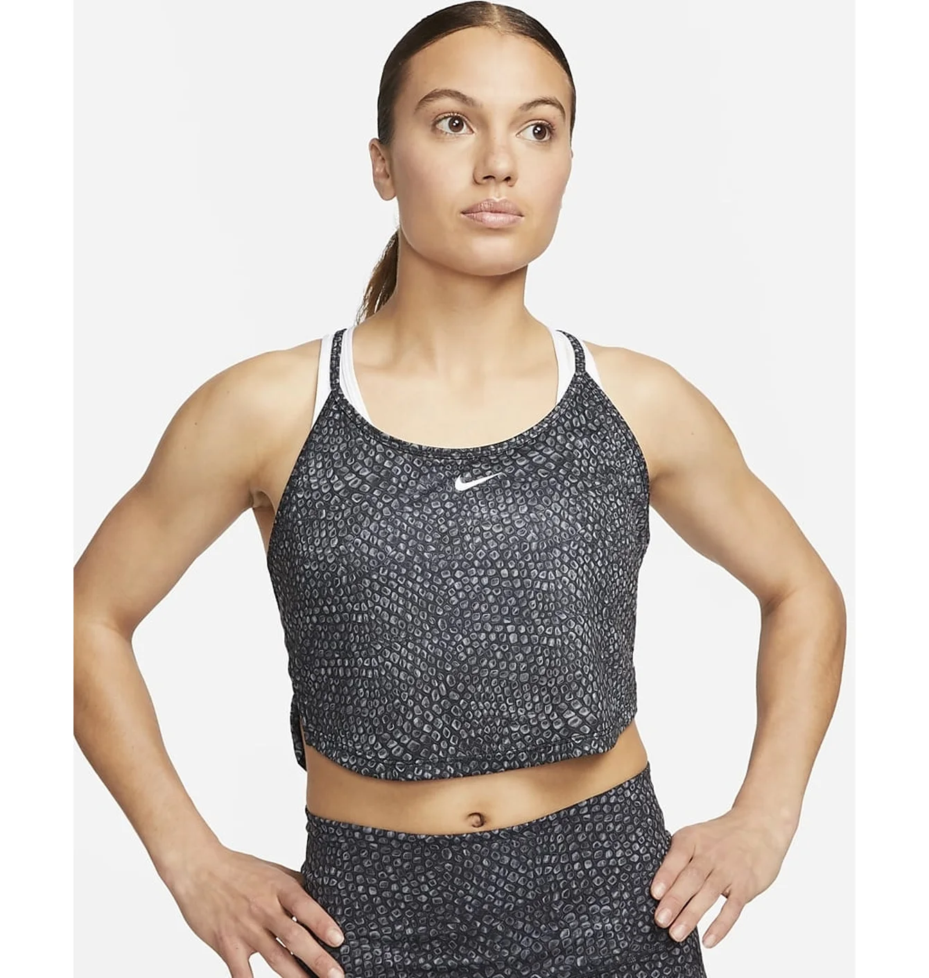NIKE ONE DRI FIT CROPPED TANK