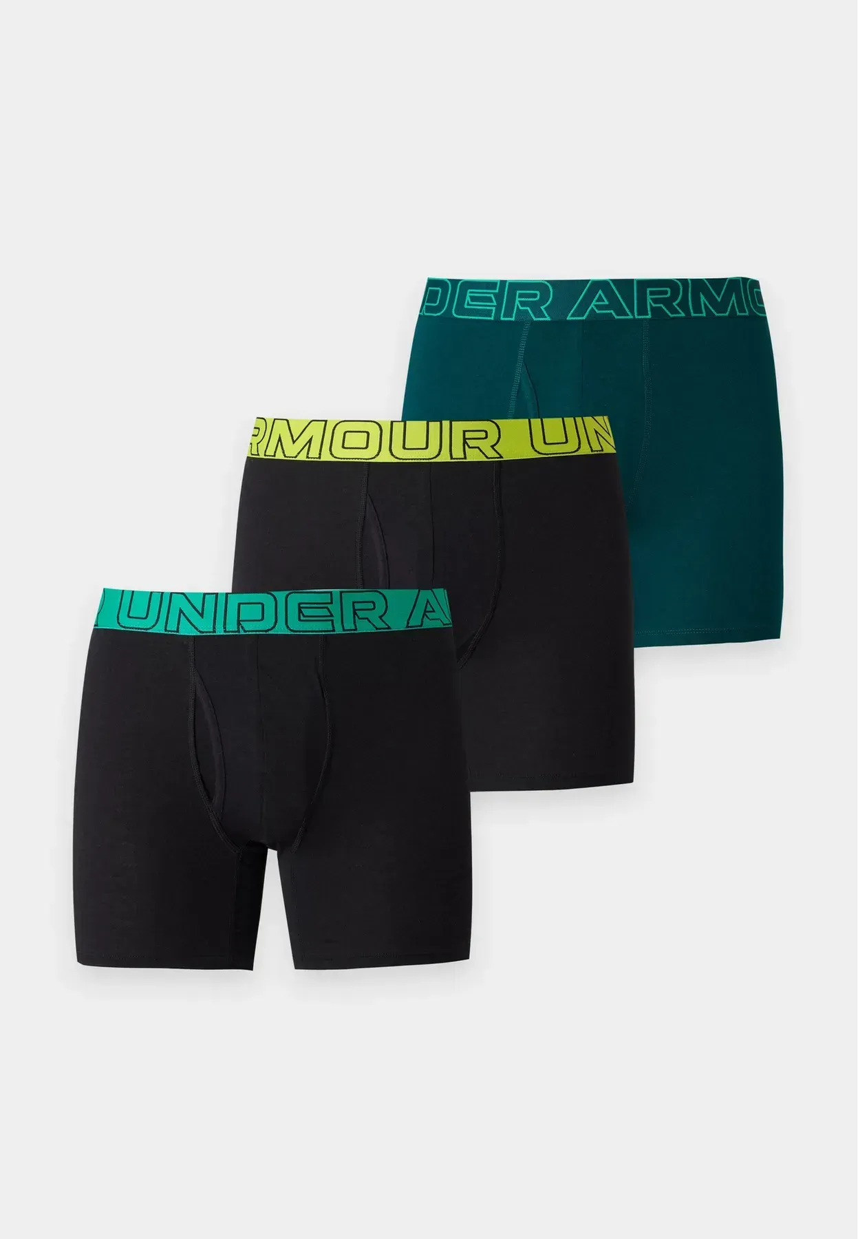 Труси-боксерки чоловічі Under Armour Performance Cotton - Solid 6 3Pk (1383889-007)