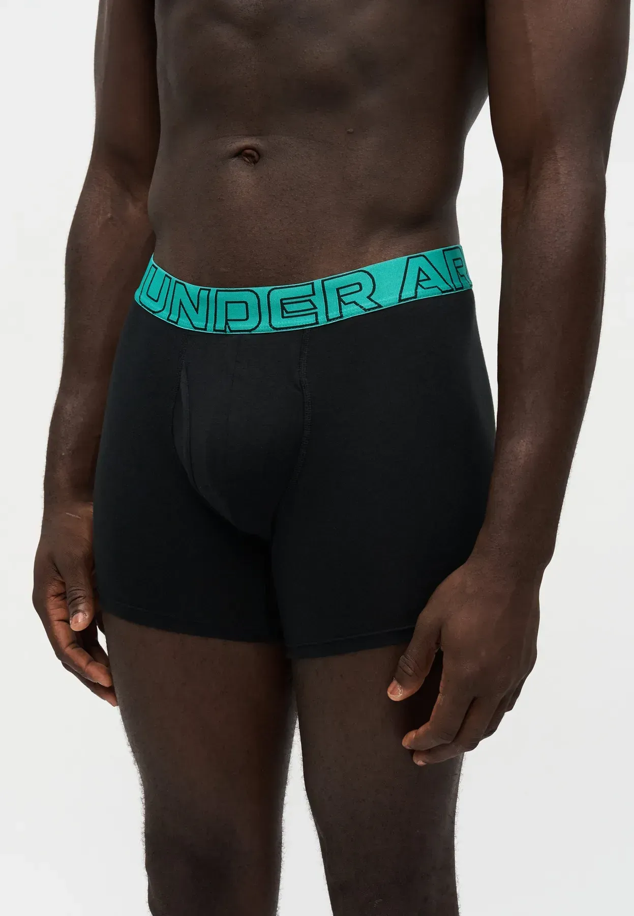 Труси-боксерки чоловічі Under Armour Performance Cotton - Solid 6 3Pk (1383889-007)
