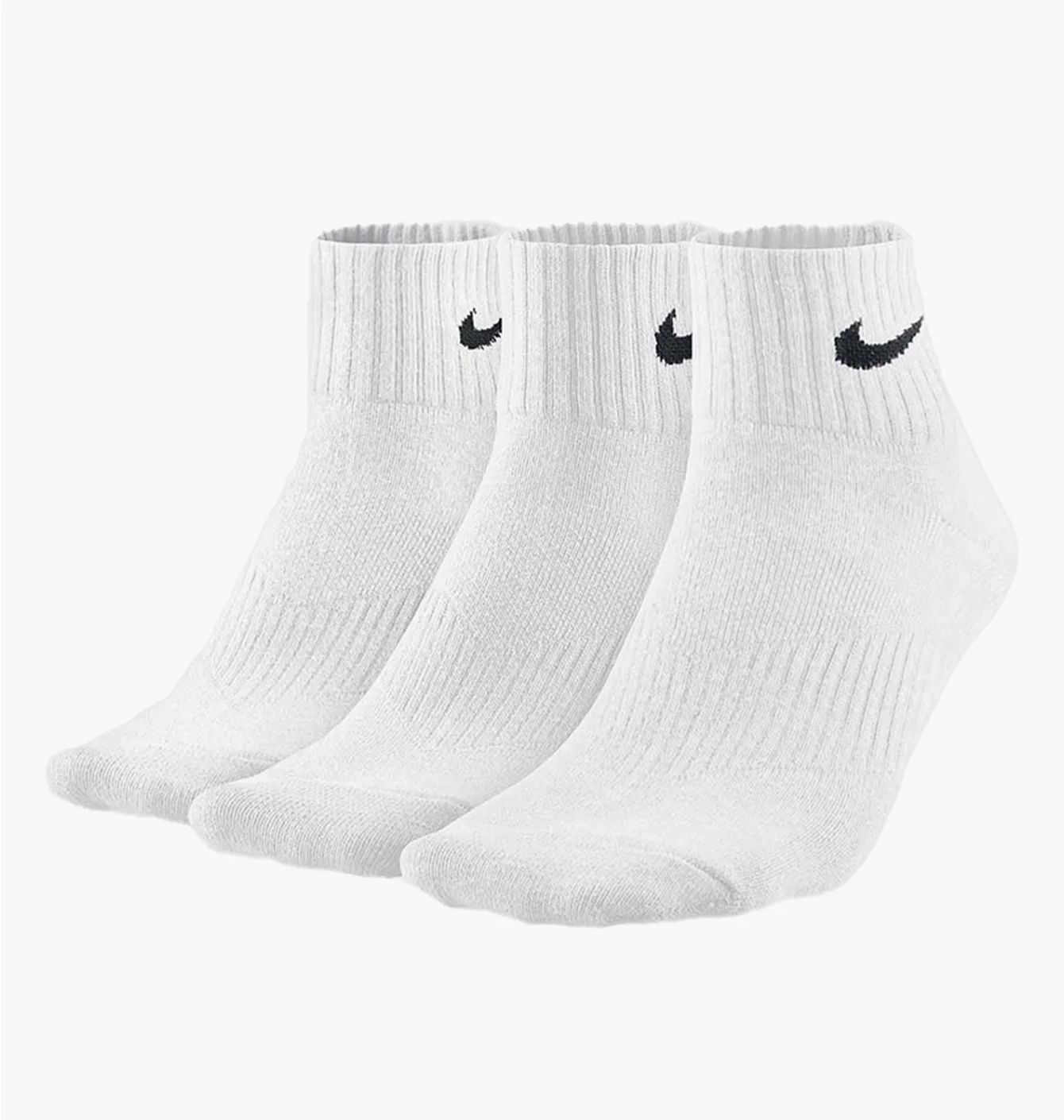 Шкарпетки чоловічі Nike (3 пари) Lightweight Quarter White Sx4706-101