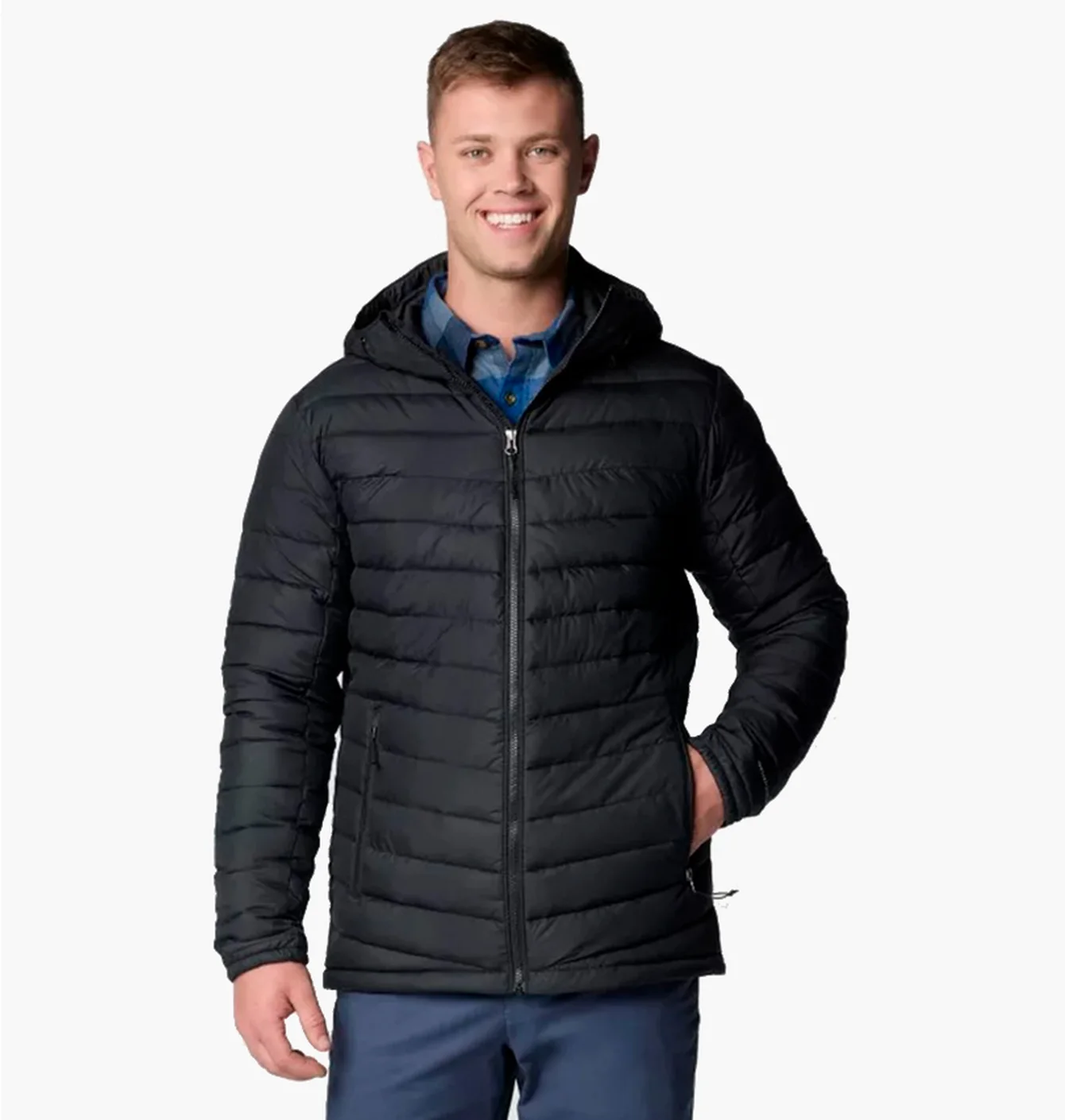 Columbia Slope Edge II Hooded Insulated Jacket Black