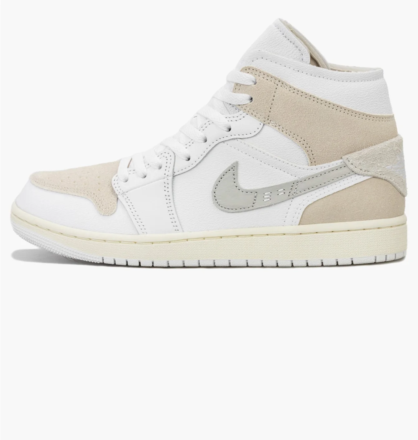Кросівки чоловічі Air Jordan 1 Retro Mid Se Craft White/Beige DM9652-120