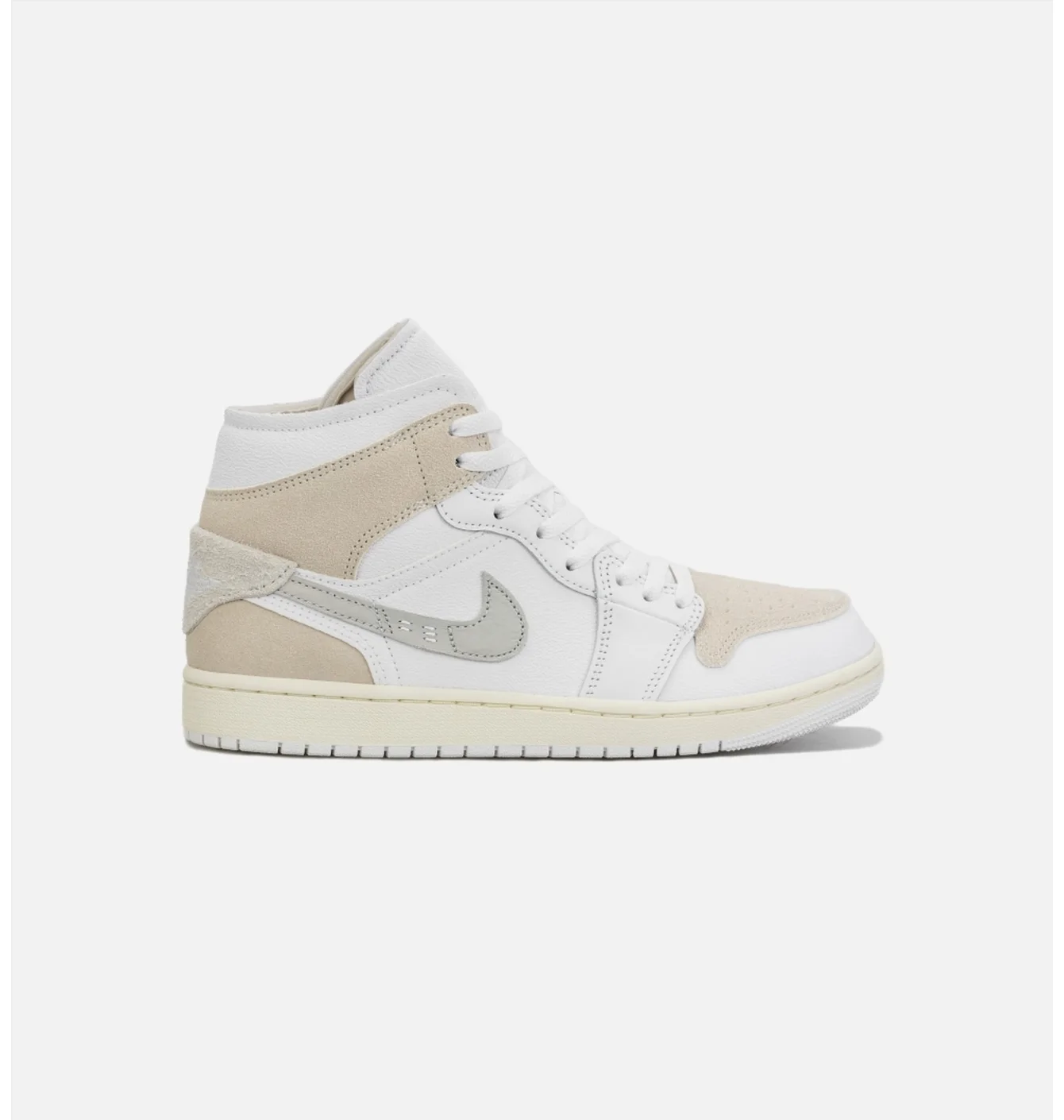 Кросівки чоловічі Air Jordan 1 Retro Mid Se Craft White/Beige DM9652-120