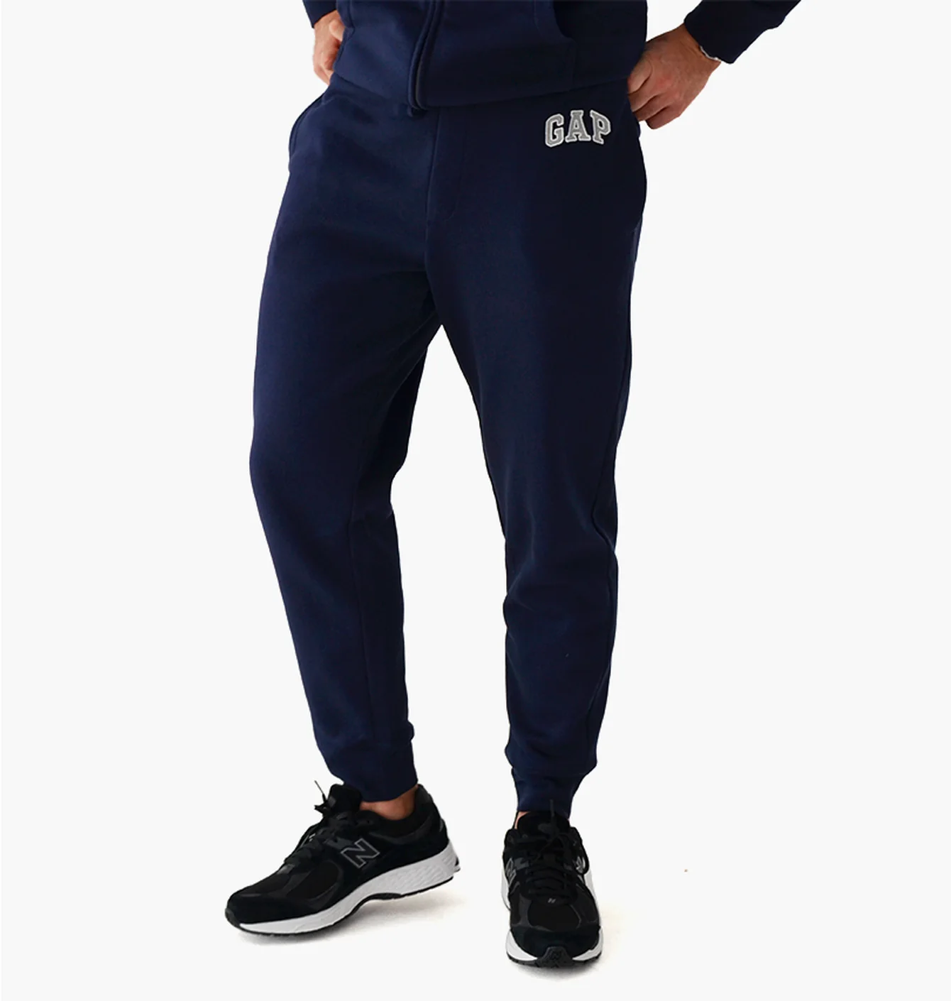Штани чоловічі Gap Logo Fleece Pants Tapestry Navy 221236051
